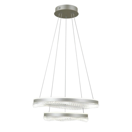 Lampa wisząca Morte PND-34535-2L-SILV - Italux