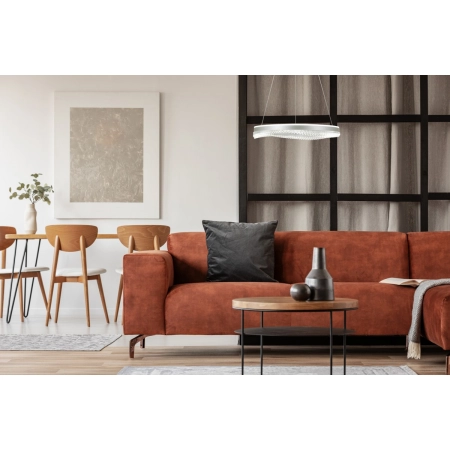 Lampa wisząca Morte PND-34535-L-SILV - Italux