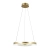 Lampa wisząca LED złota okrągła 50cm PND-34535-M-GD z serii MORTE - Lampy Italux