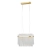 Lampa wisząca złota szklana 2-punktowa PND-40929-2A-GD z serii Bonte - Lampy Italux