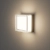 Plafon kwadratowy czarny LED IP65 PLF-53628-BK z serii NEFIS - Lampy Italux