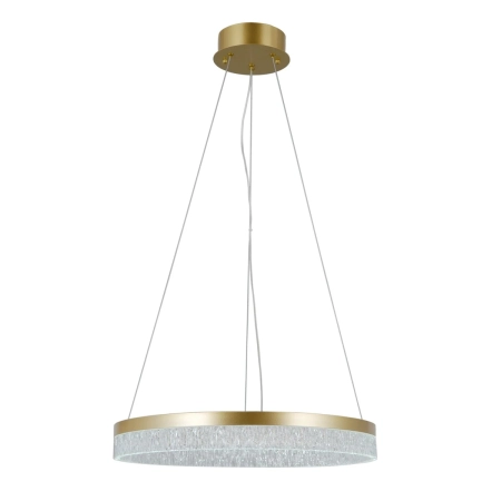 Lampa wisząca LED złota okrągła 50cm PND-34533-M-GD z serii Pantal - Lampy Italux