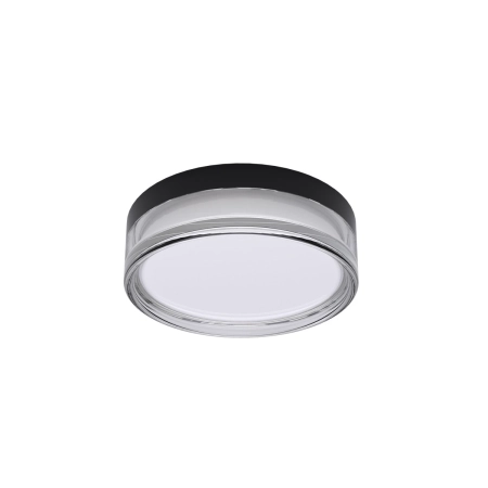 Plafon LED okrągły czarny 23cm IP65 PLF-73527-S-BK z serii Rilta - Lampy Italux