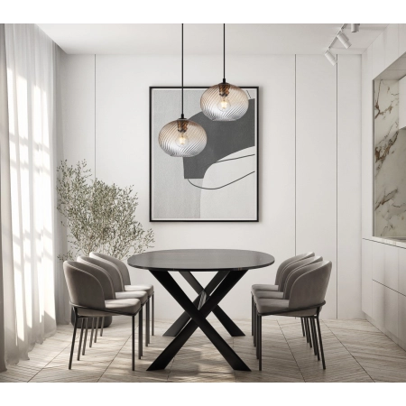 Lampa wisząca Alias PND-3665-1-BRO-AMB - Italux