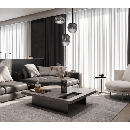 Lampa wisząca Alias PND-3672-3A-BK-SG - Italux