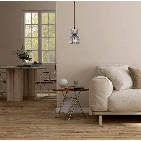 Lampa wisząca Balme PND-3619-1-BK-SG - Italux