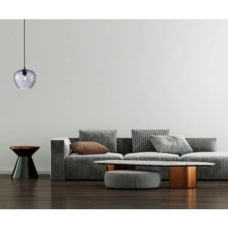 Lampa wisząca Bresco PND-3033-1-BK-SG - Italux