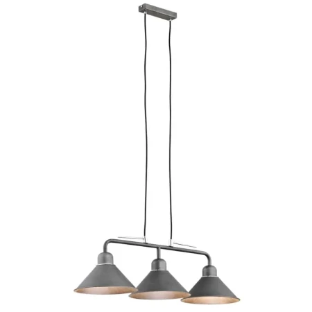 Lampa nad stół loft wisząca DŻERBA 1302  szara - Argon