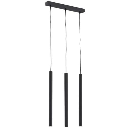 Lampa nad stół wisząca nowoczesna ETNA 1317 LED potrójna czarne rurki - Argon