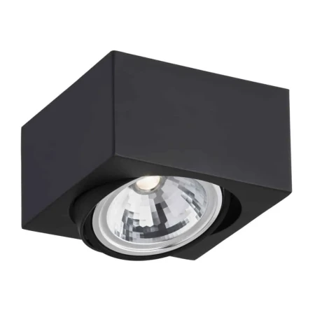 Oprawa sufitowa RODOS 3071 LED 1x5W czarny kwadrat - Argon