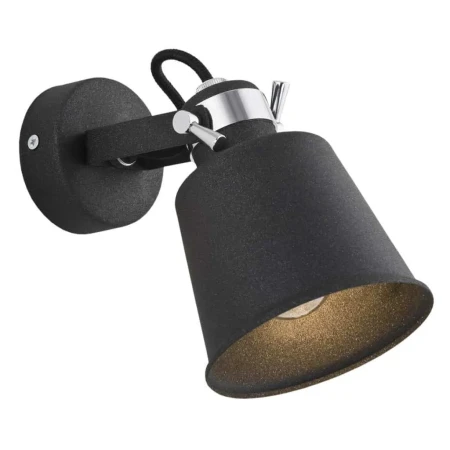 Kinkiet loft KONGO 3175 industrialny czarny - Argon