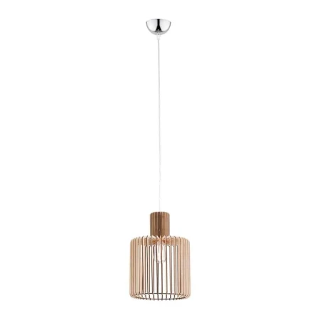Lampa drewniana wisząca PORTORYKO 3667 brązowy walec- Argon