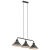 Lampa wisząca loft DŻERBA 1303 czarna - Argon