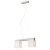Lampa wisząca nowoczesna TROS 619 dąb bielony - Argon