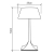 Lampa stołowa Nostalgia QN-NOSTALGIA-TL-M-TEAK - Quintiesse