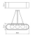 Lampa wisząca Sfera - 3 źródła światła QN-SFERA-3P-TEAK - Quintiesse