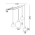 Lampa loft wisząca nowoczesna PADRE LE42632 - Luces Exclusivas