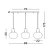 Lampa loft wisząca nowoczesna PADRE LE42635 - Luces Exclusivas