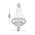 Lampa designerska wisząca nowoczesna LEDOWEBAUTA LE42676 - Luces Exclusivas