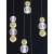 Lampa designerska wisząca nowoczesna LEDOWEPONCE LE42701 - Luces Exclusivas