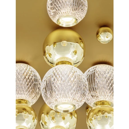 Lampa złota sufitowa nowoczesna  LEDOWEPONCE LE42707 - Luces Exclusivas