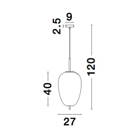 Lampa wisząca nowoczesna MARC LE42720 - Luces Exclusivas