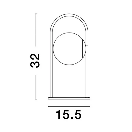 Lampa stołowa YARA LE42734 - Luces Exclusivas