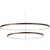 Lampa wisząca RING nowoczesna BANDA LE41587 - Luces Exclusivas