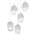 Lampa designerska wisząca nowoczesna VIGIA LE41823 - Luces Exclusivas