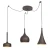 Lampa loft wisząca nowoczesna CUARTO LE41979 - Luces Exclusivas