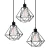 Lampa loft wisząca nowoczesna PUERTO LE42167 - Luces Exclusivas