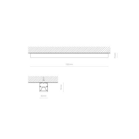 Lampa liniowa LED CL HALL PRO LED 10206 - Nowodvorski