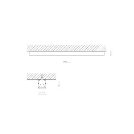 Lampa liniowa LED CL HALL PRO LED 10207 - Nowodvorski