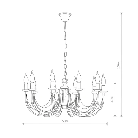 Lampa wisząca ARES 206 - Nowodvorski