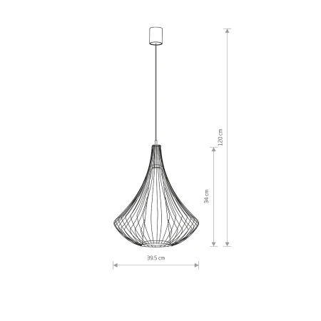 Lampa loft wisząca KAREN 4607 - Nowodvorski