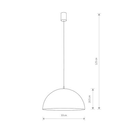 Lampa Hampton wisząca HEMISPHERE S 4840 - Nowodvorski