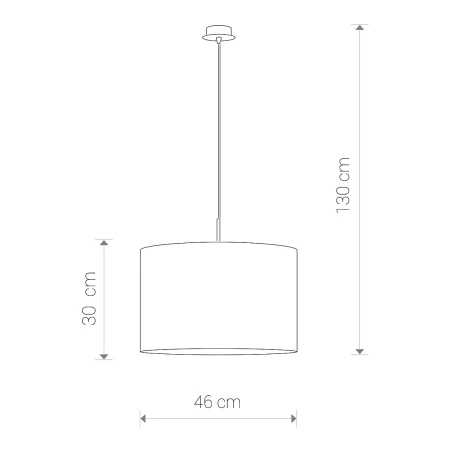 Lampa wisząca nowoczesna ALICE L 4961 - Nowodvorski