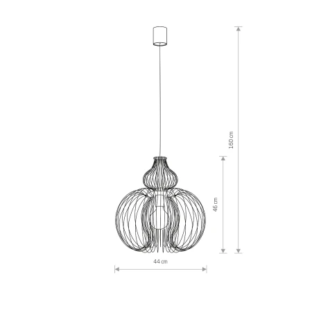 Lampa loft wisząca MEKNES 5297 - Nowodvorski