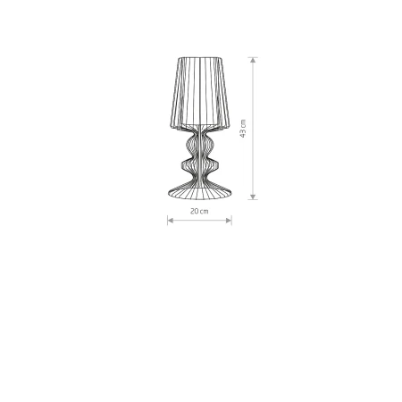 Lampa stołowa AVEIRO S 5410 - Nowodvorski