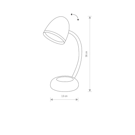 Lampa stołowa POCATELLO 5797 - Nowodvorski