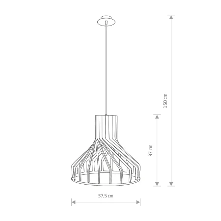 Lampa loft wisząca BIO 6333 - Nowodvorski