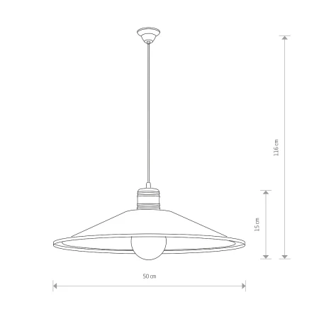 Lampa loft wisząca GARRET M 6444 - Nowodvorski