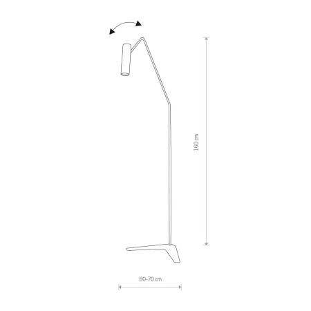 Lampa podłogowa EYE SUPER 6506 - Nowodvorski