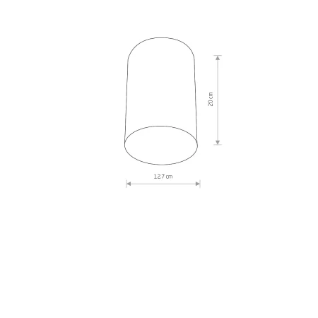 Lampa sufitowa POINT PLEXI L 6530 - Nowodvorski