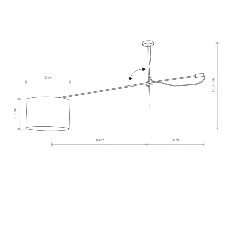 Lampa sufitowa nowoczesna VIPER 6641 - Nowodvorski