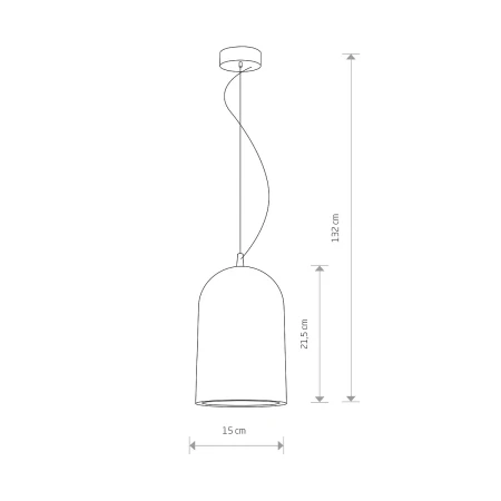 Lampa wisząca nowoczesna LAVA 6855 - Nowodvorski