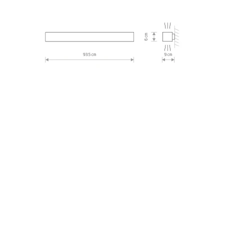 Kinkiet nowoczesny SOFT WALL LED 90X6 7548 - Nowodvorski