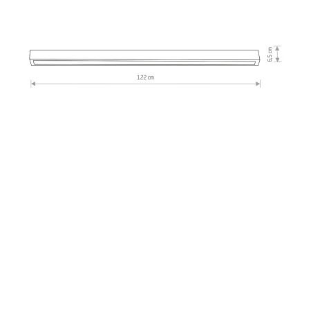 Lampa sufitowa STRAIGHT CEILING LED L 7551 - Nowodvorski
