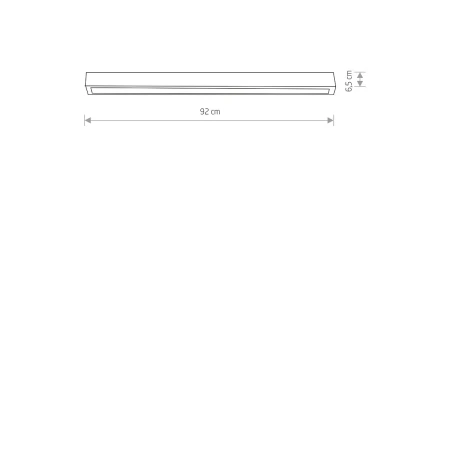 Lampa sufitowa STRAIGHT CEILING LED M 7598 - Nowodvorski