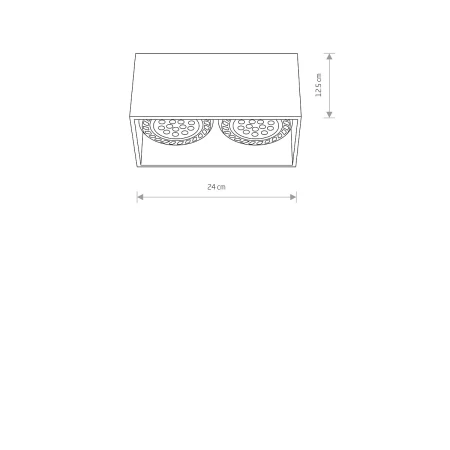 Lampa sufitowa DALE 7613 - Nowodvorski
